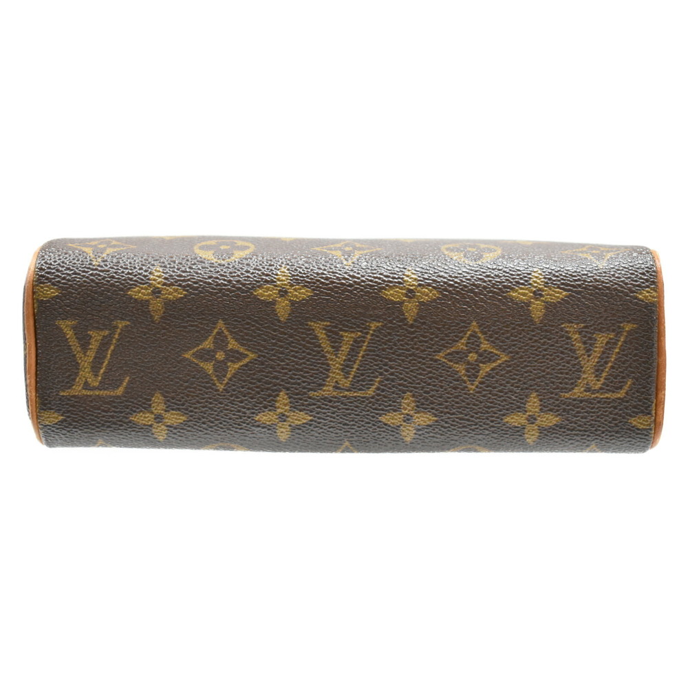 Louis Vuitton Interior Recital Monogram Brown Handbag Canvas Red - Picture 5 of 8